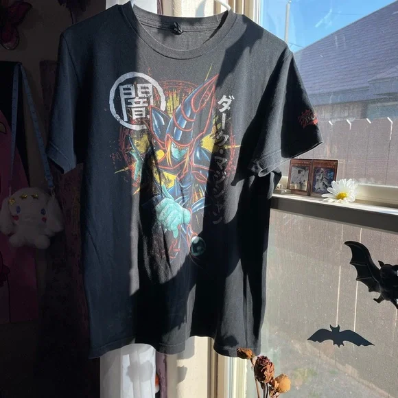 Vintage 90s Yugioh Dark Magician anime graphic tee - Picture 5 of 16